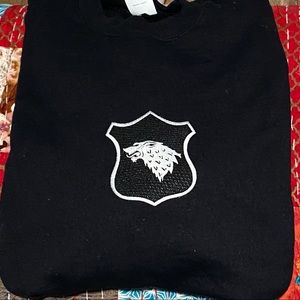 Game of Thrones Stark Sweatshirt NWOT